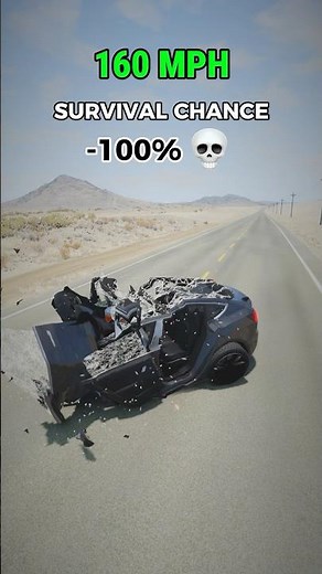 Realistic Tesla Simulation at different speeds - BeamNG.Drive