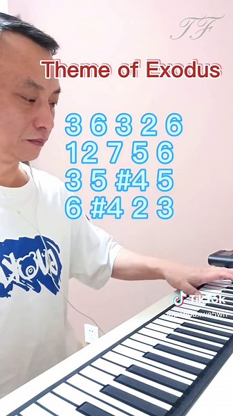 Can you play the magnificent Exodus?#piano #music #exodus