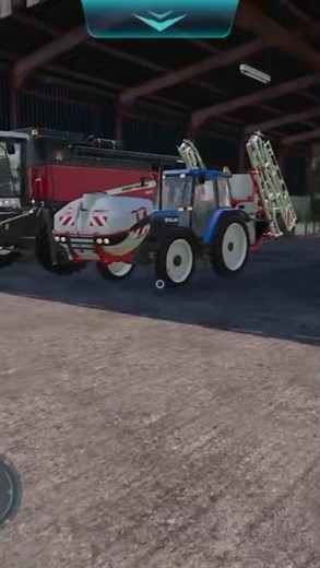 new Holland 7740 with the Kuhn DLC sprayer pack farming simulator 19