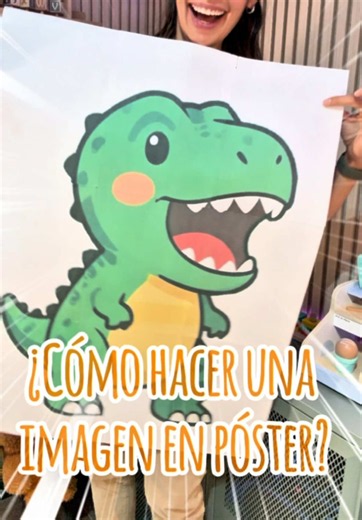 Convierte una imagen en tamaño póster 💡 con la multifuncional de @BrotherMXOfficial DCP-T730DW #Maestro #maestra #preescolar #impresionposter #brothermexico