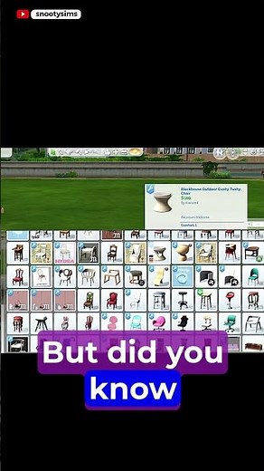 Expand your Build/Buy Menu with this Mod😲#thesims4 #mods #shorts