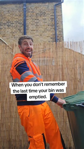 Bin Man on Instagram: "When you don't remember the last time your bin was emptied. #binman #binmen #binday"