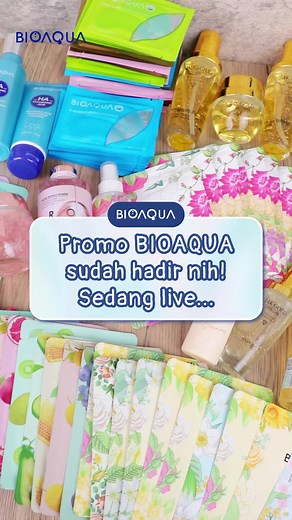 Promo BIOQUA hadir kembali! join ruang live sekarang#BIOAQUA#COD#fyp#RahasiaGlowing #ResepGlowUp