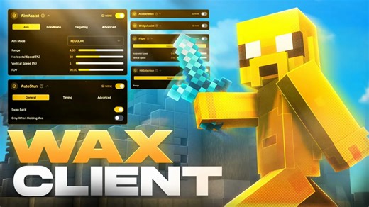 免费黑客客户端：Minecraft Java 上的 Wax.rest 注入客户端 - 2025 年最佳免费 PvP 客户端？