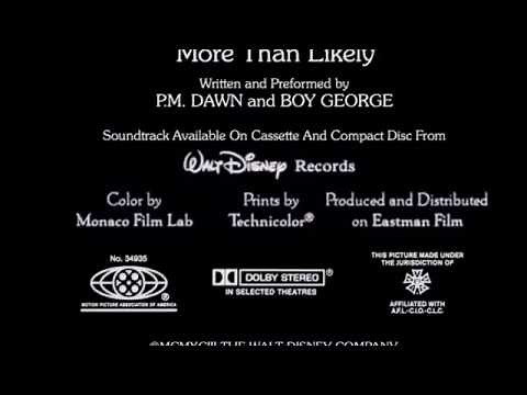 Disney and Pixar’s The Nightmare Before Christmas (1993) Original Release Closing Credits