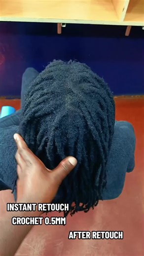 Instant Dreadlocks: 0.5mm Crochet Maintenance Tutorial