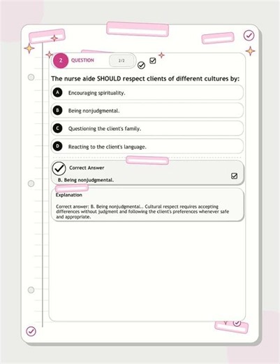 Free CNA practice test with answers 180 questions video