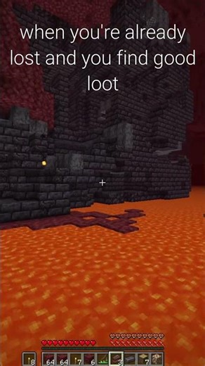 when you're already lost and you find good loot #minecraft #shorts #minecraftshorts