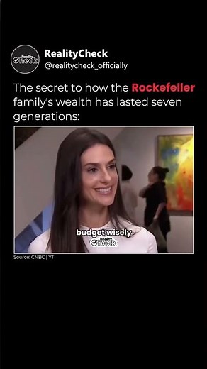 The secret to how the Rockefeller family's wealth has #entrepreneurship #business #startup