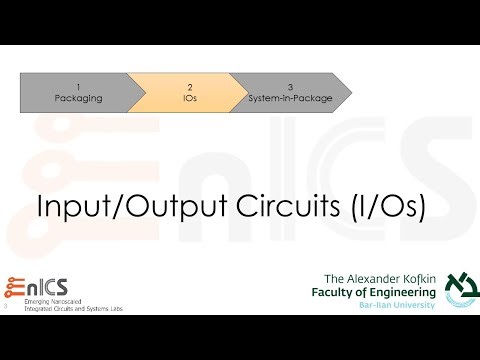 DVD - עברית Lec 10c: I/O Circuits - Analog IOs, ESD Protection, Pad Configurations