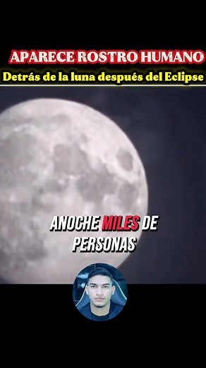 Aparece un Rostro en la Luna después del Eclipse #ULTIMAHORA | Soy Arnaldo