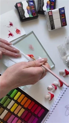 Realistic Amanita FIMO Polymer Clay Tutorial