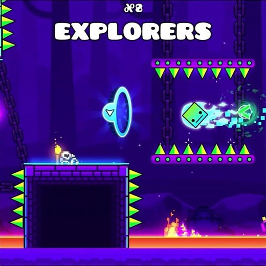 Any Thoughts On Explorers In Geometry Dash? [Geometry Dash Short]