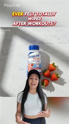 Gain Healthy Weight with #Ensure Plus #Strawberry | 350 #Calories & 27 #Vitamins.