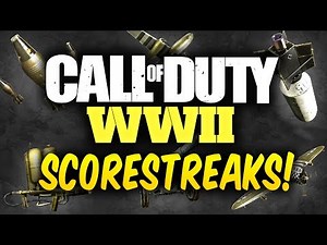 ALLE SCORESTREAKS in CALL OF DUTY: WWII! (E3 Version)