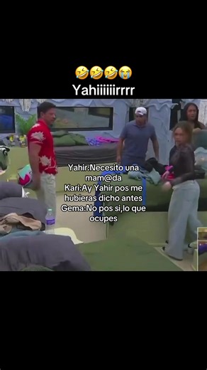 Ay Gemaaa niñaaa 🤣🤣🤣 #gemagaroa #karinatorres #yahir #lacasadelosfamososmx