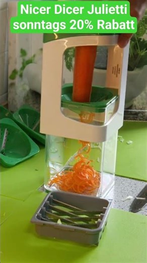 Nicer Dicer Julietti - Zoodles and pens #nicerdicerdeutsch