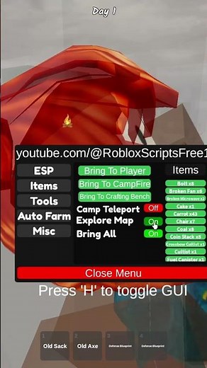 BEST Roblox 99 Nights Script Bring All Items Mobile & PC