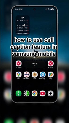 how to use call caption feature in samsung mobile #tipsntricks #tech #smartphone