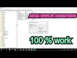 Fix Error Code: 0x80070035 The network path was not found (SOLVED)