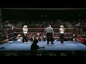 RARE full naked WWE Divas buch match