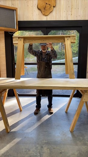 Sawdust Society on Instagram: "Wing Nuts Sawhorses Looking for a practical and adaptable sawhorse design to streamline your projects? This modular sawhorse system is the ultimate solution you've been searching for! With just a few simple materials and basic hand tools, you can create a pair of these incredibly versatile sawhorses in a matter of hours. Ideal for use around the home, in the workshop, or on the jobsite, these innovative sawhorses are a game-changer. Thanks to their ingenious 2-bolt