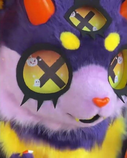 Sold handmade kemono fursuits on display #furry #fursuit #commission