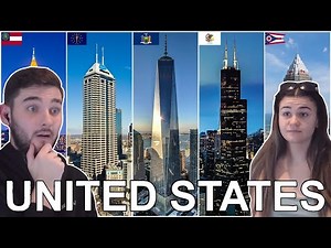 British Couple Reacts to Tallest Buildings in Each U.S. State