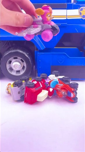 Relaxing Unboxing with PAW Patrol The Mighty Movie Pup Squad Vehicles video #pawpatrol #toys