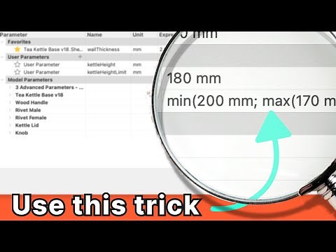 The CORRECT Way: User Parameters in Fusion 360