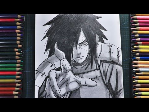 How To Draw Madara Uchiha || Naruto || Anime Drawing Step By Step