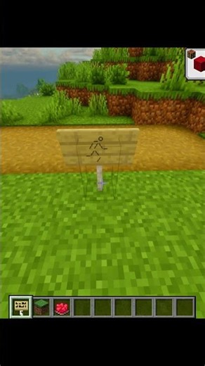 Minecraft Exit Sign Tutorial ☠️🔥 #minecraft #lifeisbutadream