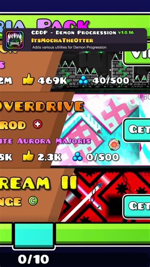 Mods you NEED in Geometry Dash Pt. 1! #geode #gd #viral #geometrydash #gdupdate