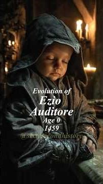 The evolution of Ezio Auditore #assassinsceed #ezioauditore #pirate #gaming #historytok #evolution