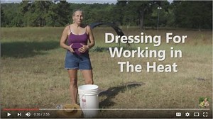 How to Dress for Working in the Heat - The Grow Network