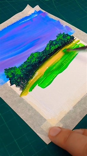 Simple & Easy Acrylic Painting For Beginners #creative #paintingideas #acrylicpaint #exploreart #art