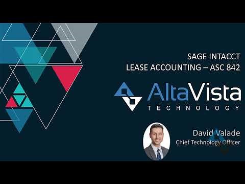 Sage Intacct Lease Accounting - Handling ASC 842 With Ease