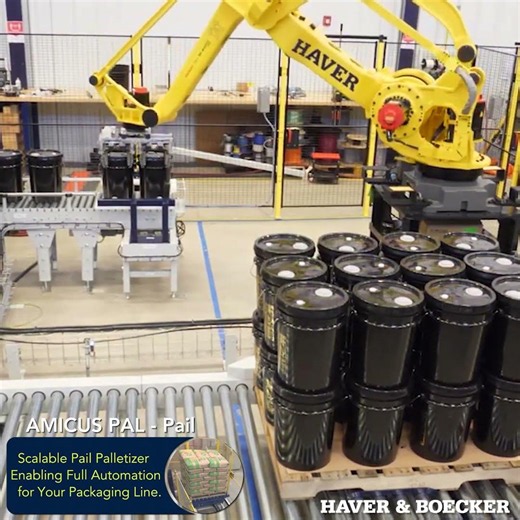 💡 Automate Your Pail & Cannister Palletizing 🤖