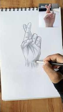 How to Draw Hands Easily | Step By Step Hand Drawing Tutorial #viralvideo