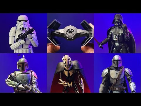 Building the Galaxy's Elite: 6 Star Wars Model Kit Speed Builds