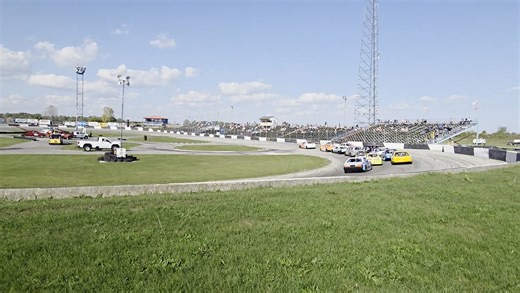 Doug started at the rear of the field and finished 2nd in his heat | Butler Racing