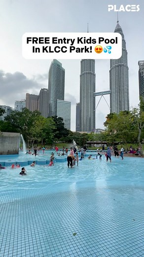 Places Malaysia on Instagram: "Enjoy FREE Entry Kids Pool In KLCC Park! 😍💦 . 📌 It’s KLCC Wading Pool, located in KLCC Park, KL. This wading pool 💧is a free water play area for kids 👧🏻. Surrounded by lush greenery 🍃, it’s the perfect spot for children to splash 💦 and have fun in the heart of the city! 🏙️ . 【 KLCC Wading Pool 】 📍 KLCC Park, Kuala Lumpur City Centre, 50450 Kuala Lumpur ⏰ 10am - 7:30pm (Closed on Mon) ✅ FREE Entry . #KLCC #KL #Malaysia #Waterpark #KLCCPark #kualalumpur #Sw