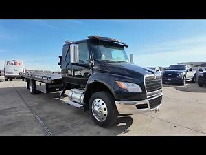 2025 International MV Extended Cab With Century 21ft Steel Bed and In The Ditch SidePuller
