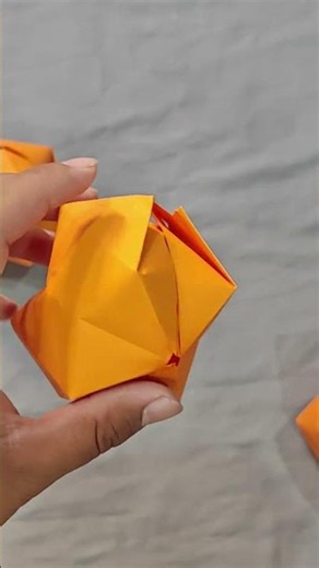 Easy Origami Paper Ball!