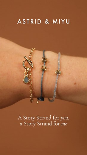 Your stack says a lot about you. Mix and match your stack to personalise your jewels. | Astrid & Miyu