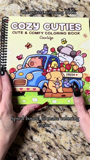 Cozy Cuties Coloring Book Review: Cute and Comfy Fun