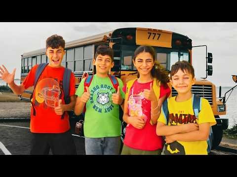 Las mejores aventuras diarias de los niños: Diversión, amistad y seguridad escolar 👍 Heidi y Zidane