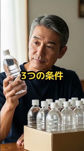 【防災のまめ知識】「ペットボトルの水が使える“条件”」…忘れないように、この動画、保存しておくと安心です。