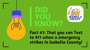 Get ready for an exciting new series, Fun Fact Friday, brought to you by Isabella County 911! Don’t miss out on the First Fun Fact! 🎉 | Isabella County Central Dispatch