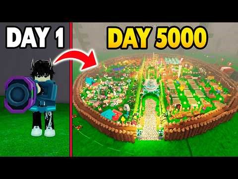 I Spent 5000 Days Building the ULTIMATE Base in 99 Nights in the Forest